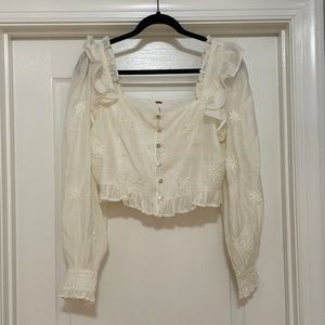 Free People Modern Romance Top